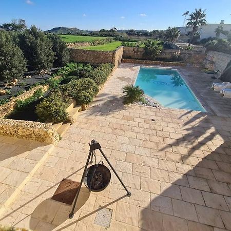 Farmhouse Villa With Large Pool And Garden In Gozo Għarb Dış mekan fotoğraf